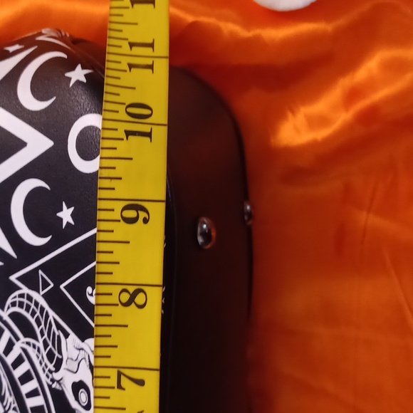 KILLSTAR OCCULT GRAPHIC PENTAGRAM HANDEL HARDWARE KISSLOCK CROSSBODY/SHOULDER - Picture 14 of 16